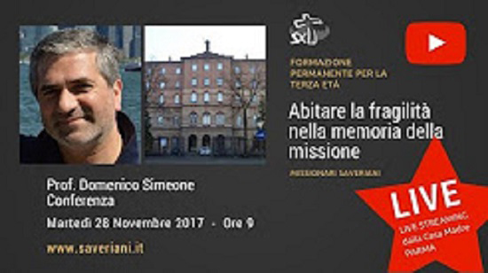 1/3 Abitare la fragilit&agrave; nella memoria della missione
