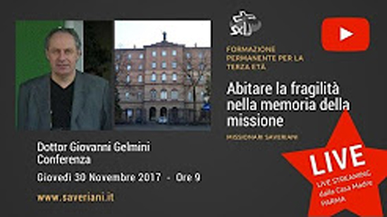 3/3 Abitare la fragilit&agrave; nella memoria della missione